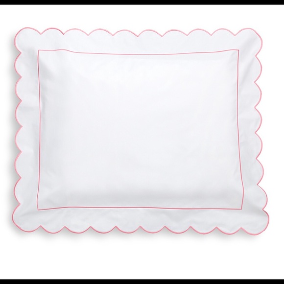 Matouk Euro sham, butterfield coral - Picture 1 of 3